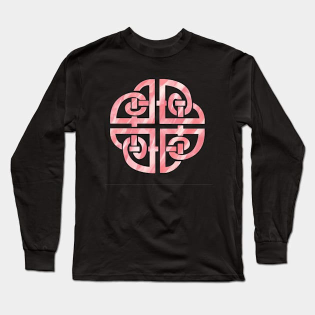 Celtic Dara Knot Long Sleeve T-Shirt by NYXFN